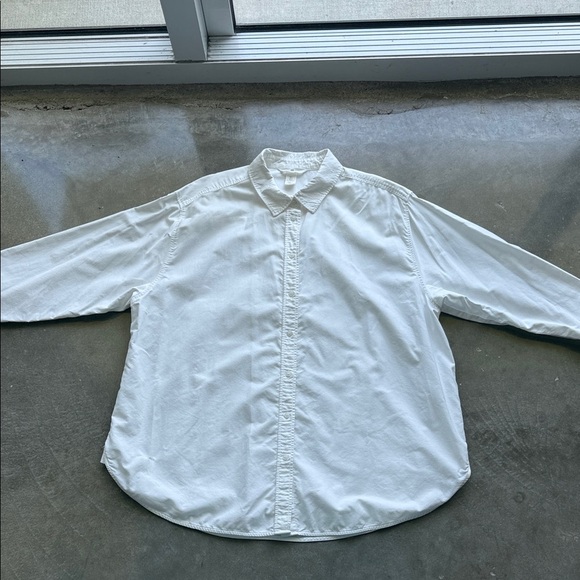 H&M White Button Down Shirt - Picture 1 of 14